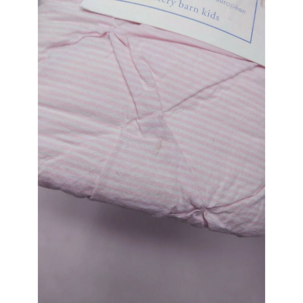 Pottery Barn Kids Brigette‎ Ruffle Quilted Shams Pair 2 European Square 26